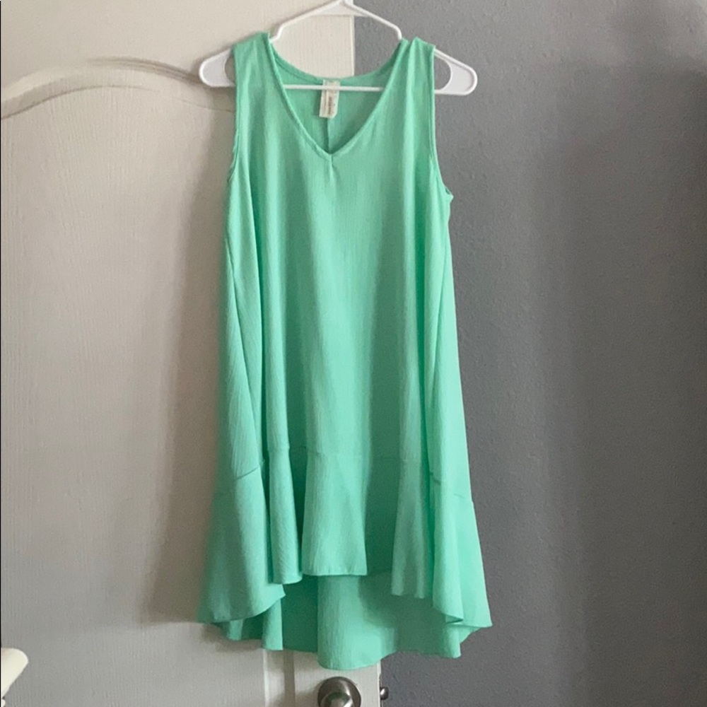 BRAND NEW MINT GREEN SUMMER DRESS